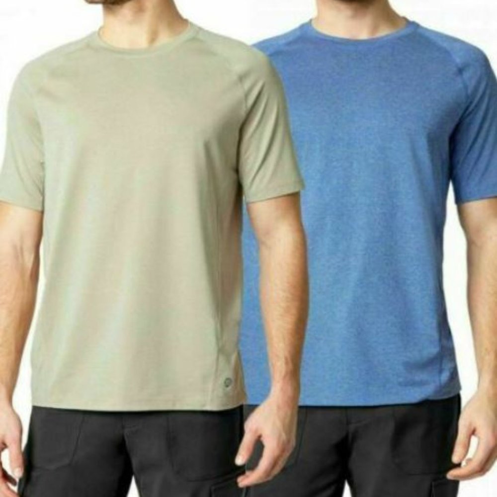 New!!! Mondetta Men’s Active Tee, 1 or 2-pack